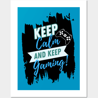 Keep Gaming Posters and Art